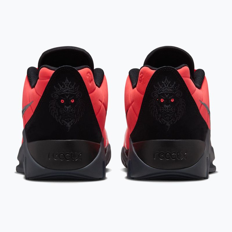Men's basketball shoes Nike LeBron Witness 9 bright crimson/smoke grey/black 2