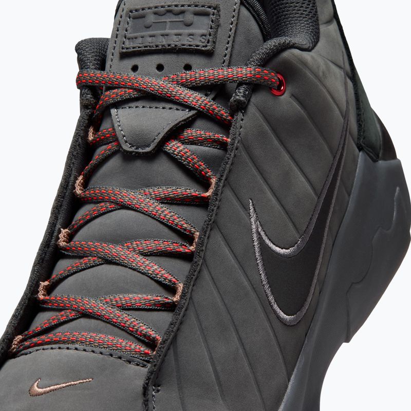Men's basketball shoes Nike LeBron Witness 9 anthracite/iron grey/desert dust/black 4