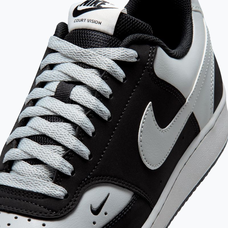 Men's shoes Nike Court Vision Low black/light smoke grey/sail/light smoke grey 5
