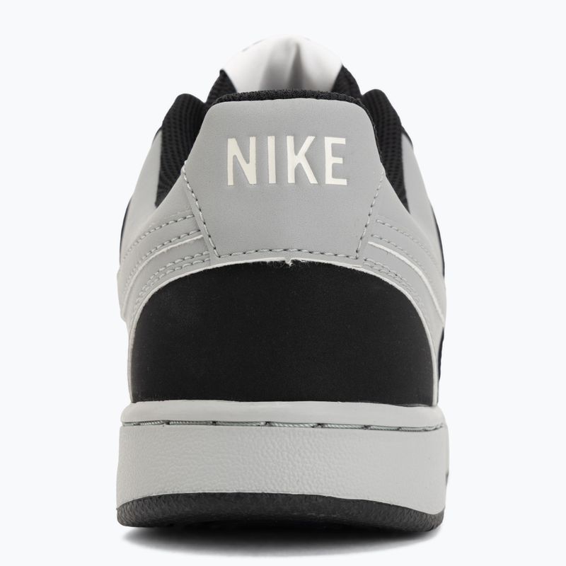 Men's shoes Nike Court Vision Low black/light smoke grey/sail/light smoke grey 6