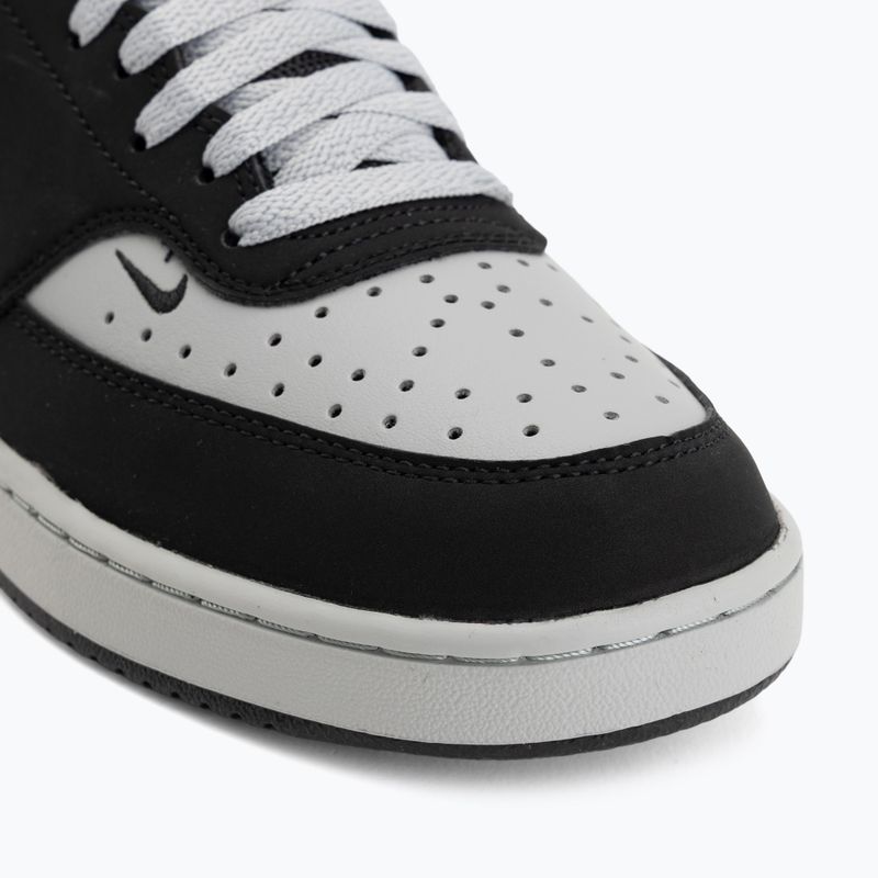 Men's shoes Nike Court Vision Low black/light smoke grey/sail/light smoke grey 7