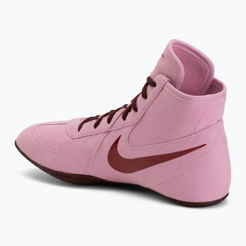Wrestling shoes Nike Footsweep 2 pink rise/univerisity red/mystic dates 3