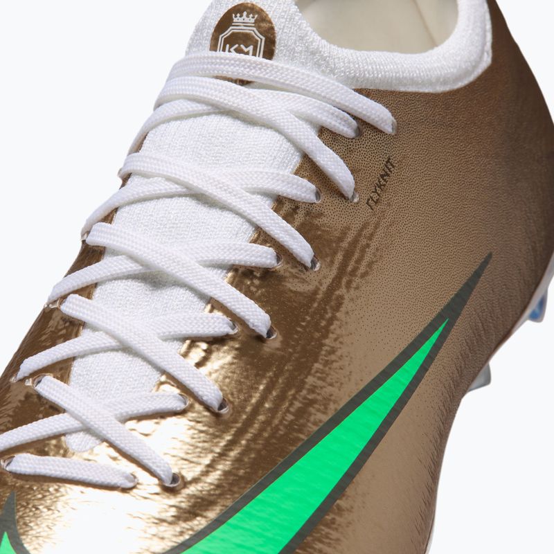 Children's football boots Nike Jr. Vapor 17 Pro "Kylian Mbappé" Metallic Gold/Green Glow 6