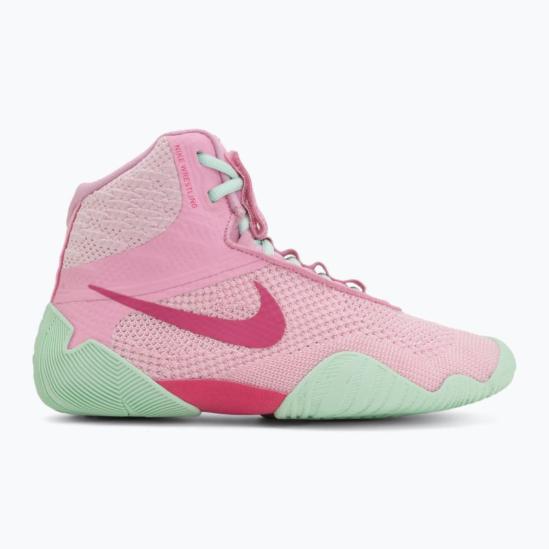 Wrestling shoes Nike Tawa pink foam/pink rise/arctic green/desert pink 2