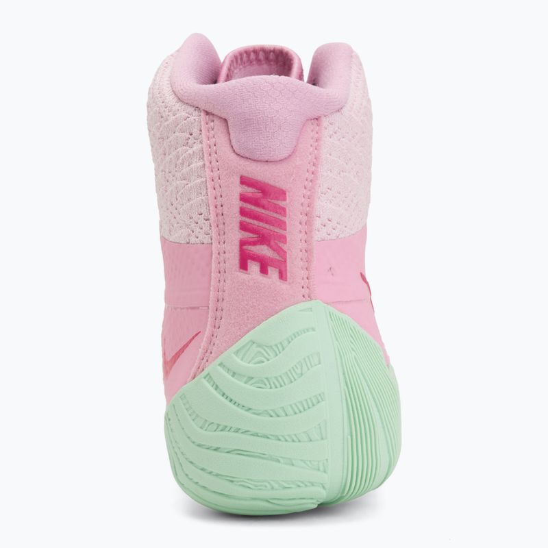 Wrestling shoes Nike Tawa pink foam/pink rise/arctic green/desert pink 6