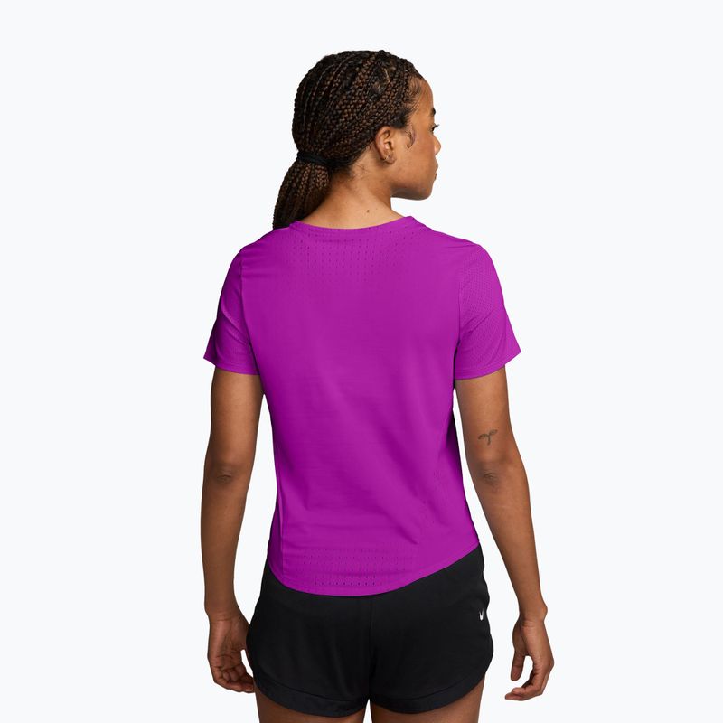 Women's running shirt Nike AeroSwift Dri-Fit ADV vivid purple/purple pulse 2