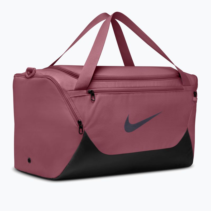 Training bag Nike Brasilia 40 l pink smoke/black/gridiron 3