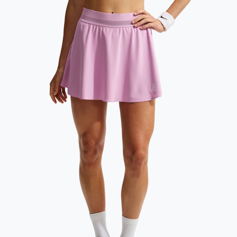 Tennis skirt Nike Court Advantage orchid/white 4