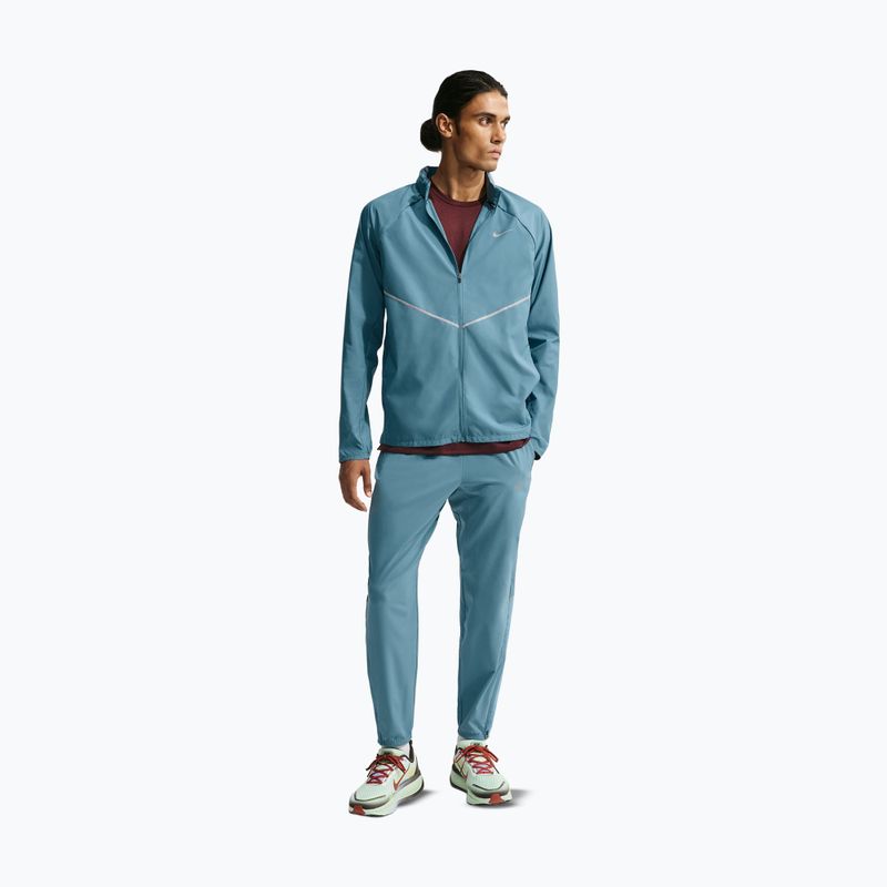 Men's running trousers Nike Miler Dri-Fit Woven smokey blue/cerulean 2