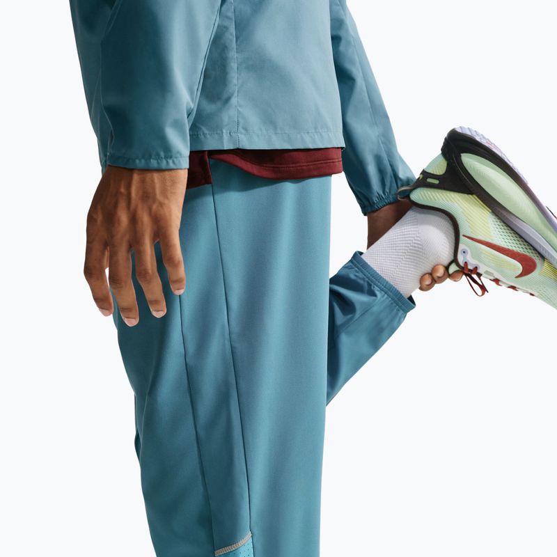 Men's running trousers Nike Miler Dri-Fit Woven smokey blue/cerulean 6