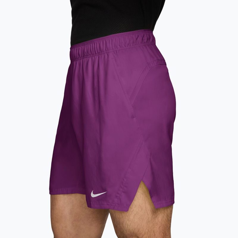 Men's tennis shorts Nike Court Victory bold berry/white 3