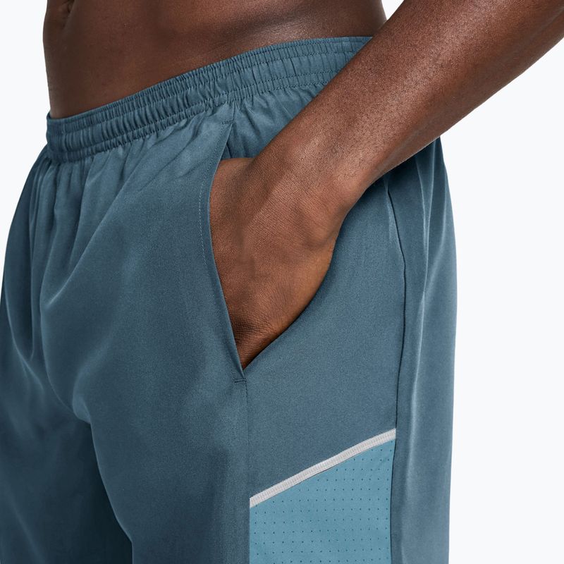 Men's running shorts Nike Miler Dri-Fit 2in1 7" smokey blue/cerulean 4