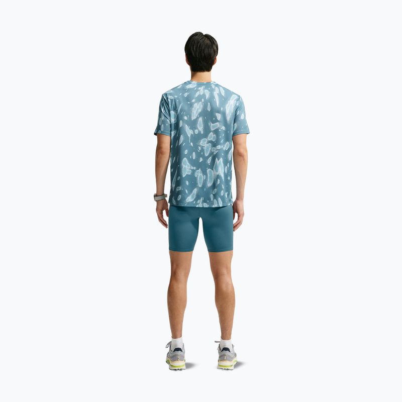 Men's running shorts Nike Fast Dri-Fit Brief Lined 1/2 Tight smokey blue 3