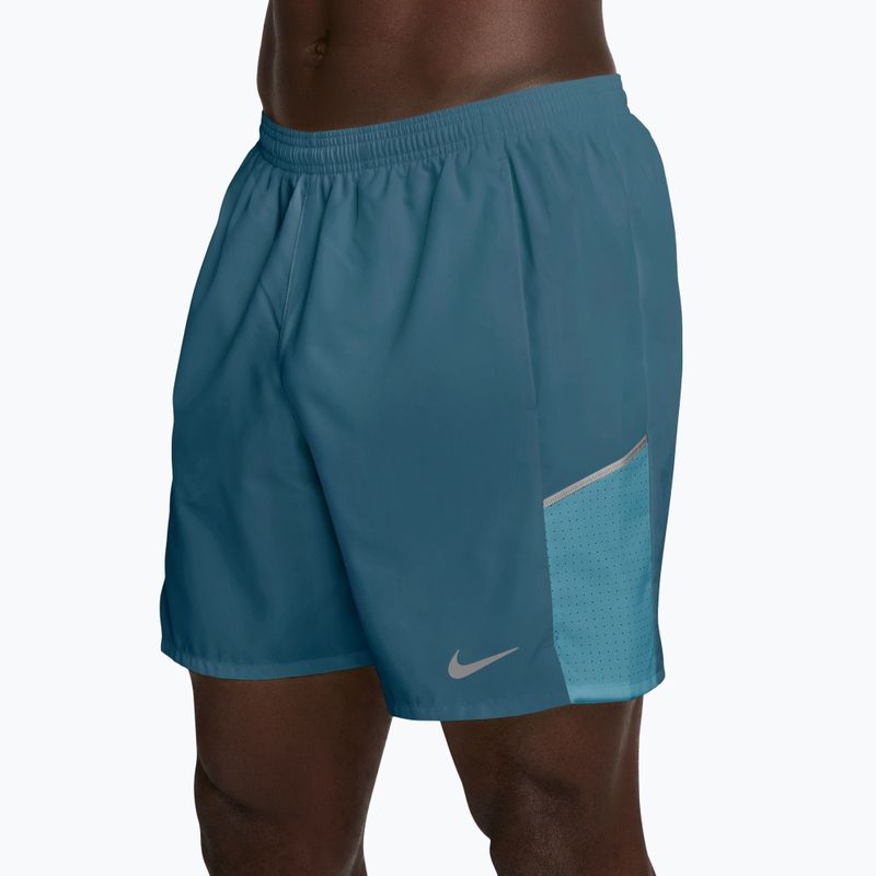 Men's shorts Nike Miler Dri-Fit 7" smokey blue/cerulean 3