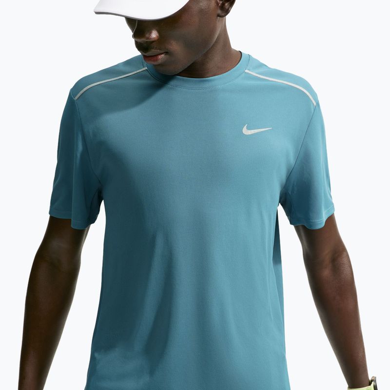 Men's running shirt Nike Miler Dri-Fit UV smokey blue 4
