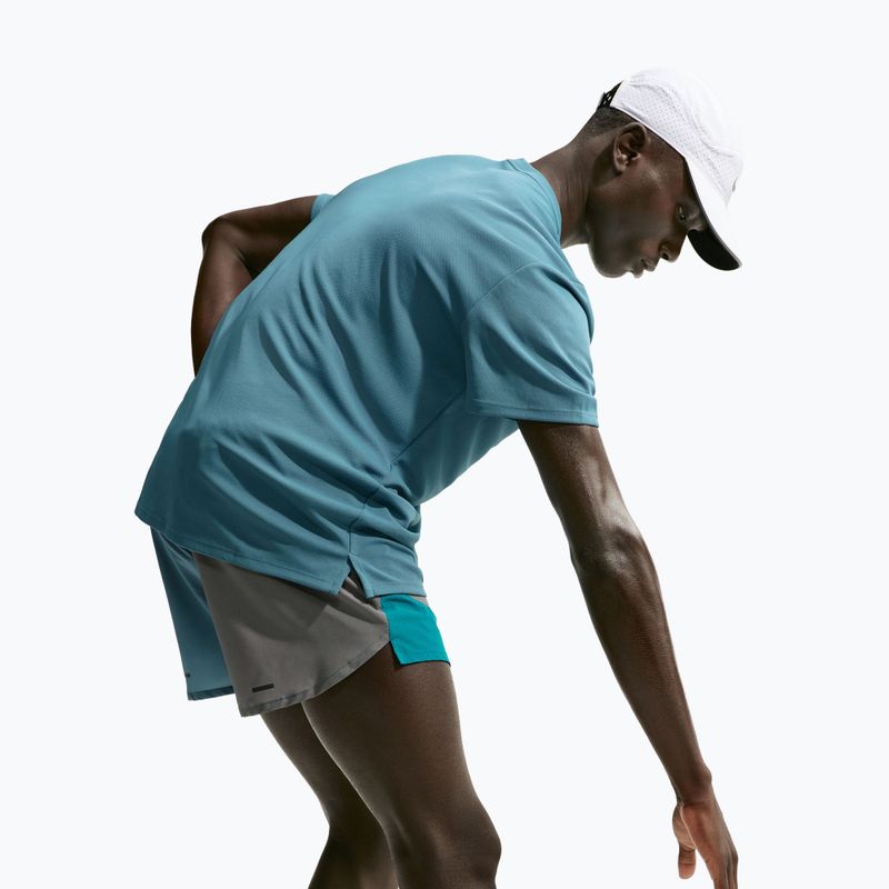 Men's running shirt Nike Miler Dri-Fit UV smokey blue 6