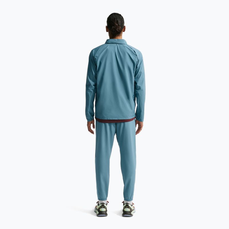Men's running jacket Nike Miler Repel UV smokey blue/smokey blue 3