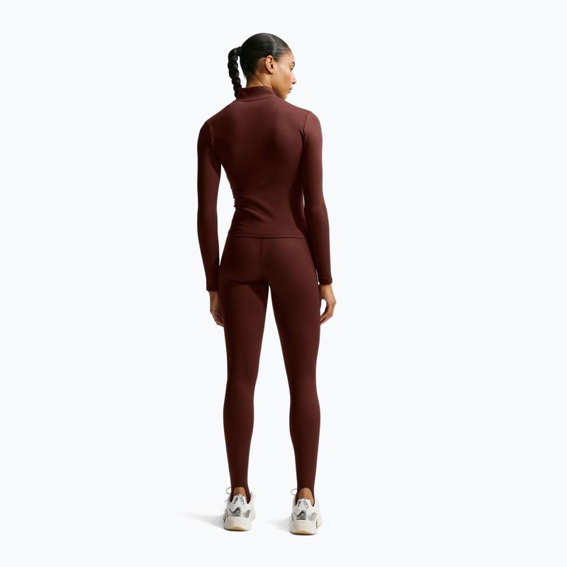 Women's training leggings Nike One mystic dates/white 3