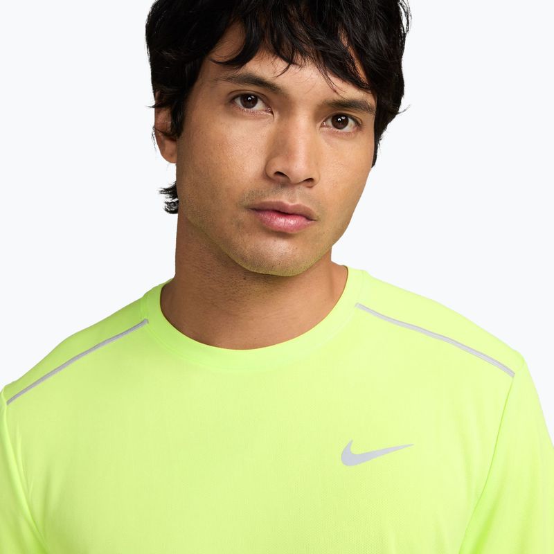 Men's running shirt Nike Miler Dri-Fit UV light lemon twist 3