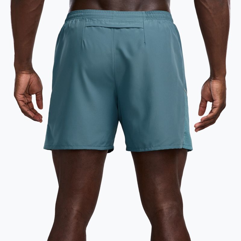 Men's running shorts Nike Miler Dri-Fit 2in1 5" IF2044 smokey blue/cerulean 2