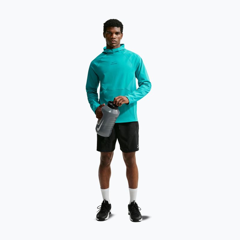 Men's training sweatshirt Nike Pro energy/bright spruce 2