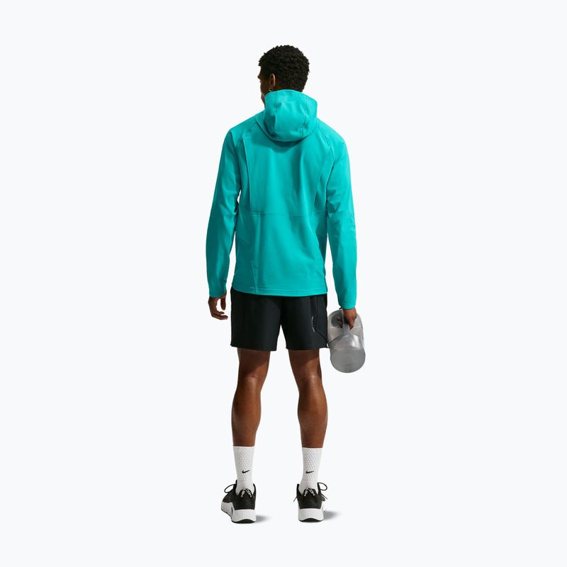 Men's training sweatshirt Nike Pro energy/bright spruce 3