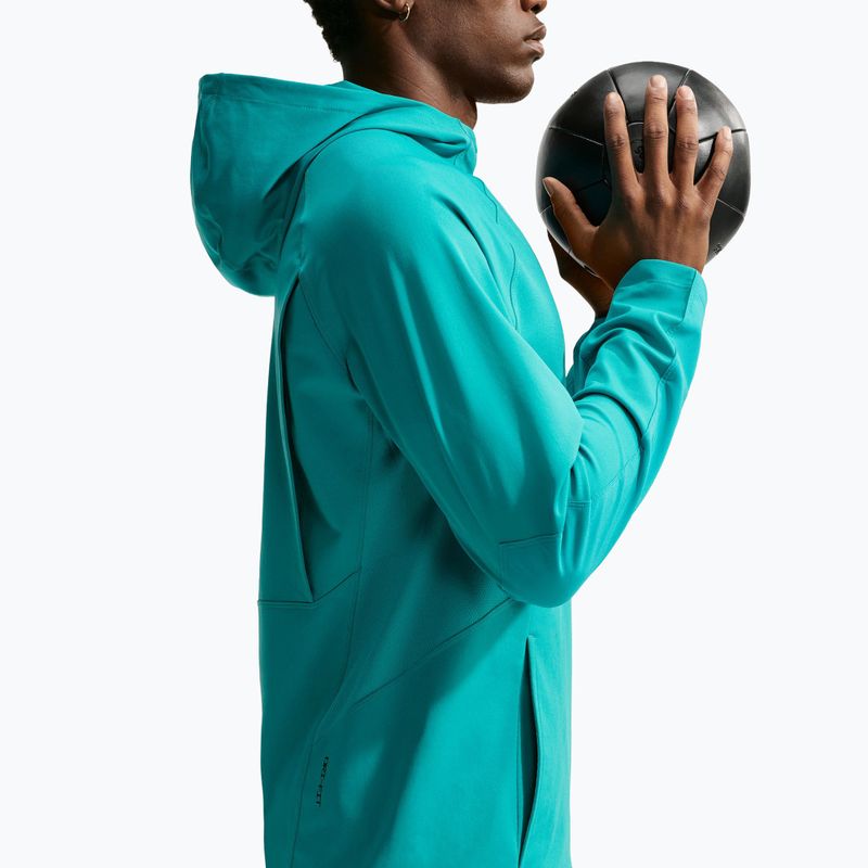 Men's training sweatshirt Nike Pro energy/bright spruce 4