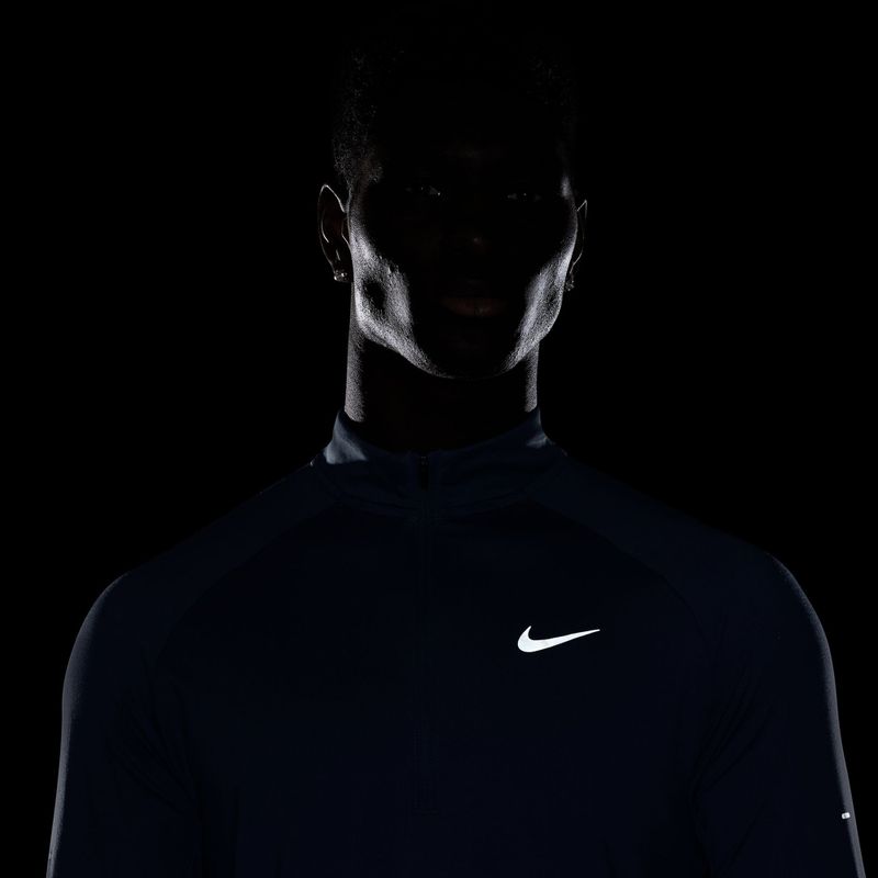 Men's running sweatshirt Nike Stride 1/4 Zip Dri-Fit new slate 7