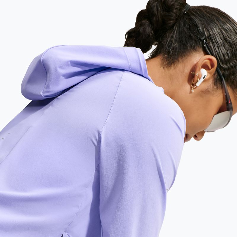Women's running jacket Nike Swift Repel Packable purple pulse 5