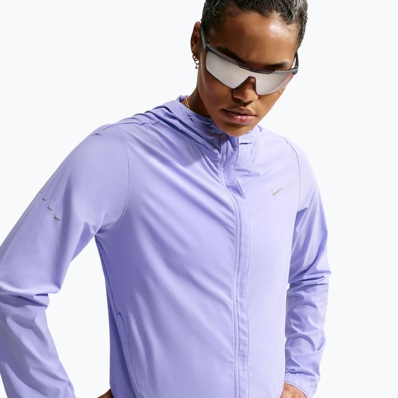 Women's running jacket Nike Swift Repel Packable purple pulse 8