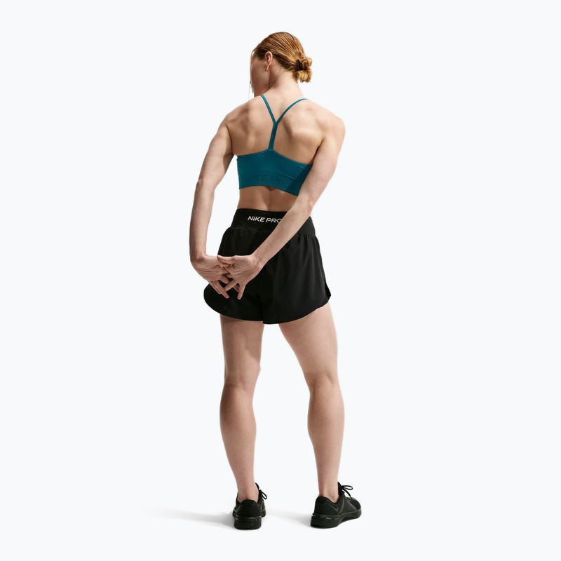 Women's sports bra Nike Pro Seamless Light Support Sports Bra bright spruce 3