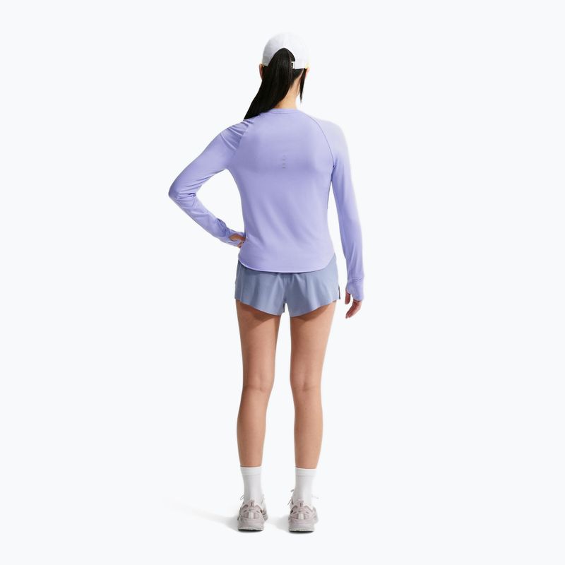 Women's running longsleeve Nike Swift Dri-FIT UV LS purple pulse 3