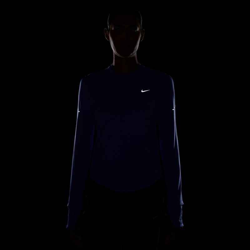 Women's running longsleeve Nike Swift Dri-FIT UV LS purple pulse 7