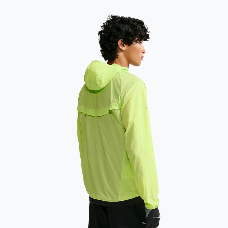 Men's running jacket Nike Stride Repel UV light lemon twist 5