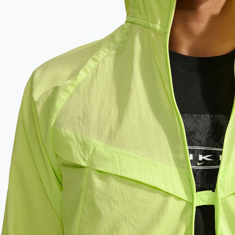 Men's running jacket Nike Stride Repel UV light lemon twist 8