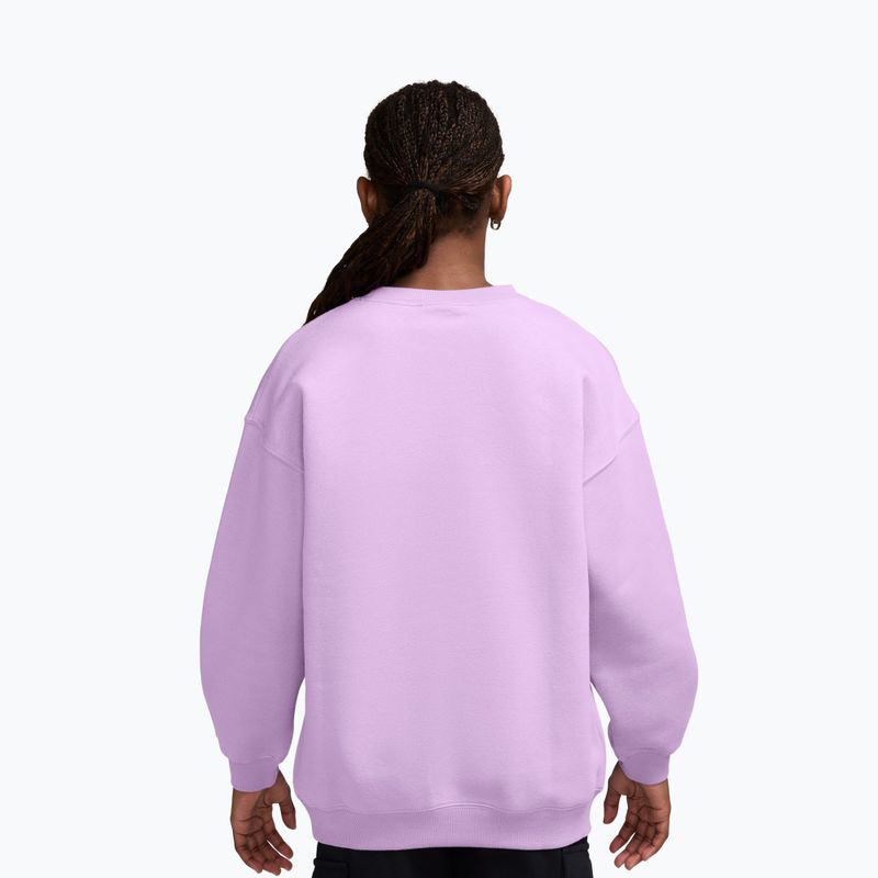 Children's sweatshirt Nike Sportswear Studio violet star 2