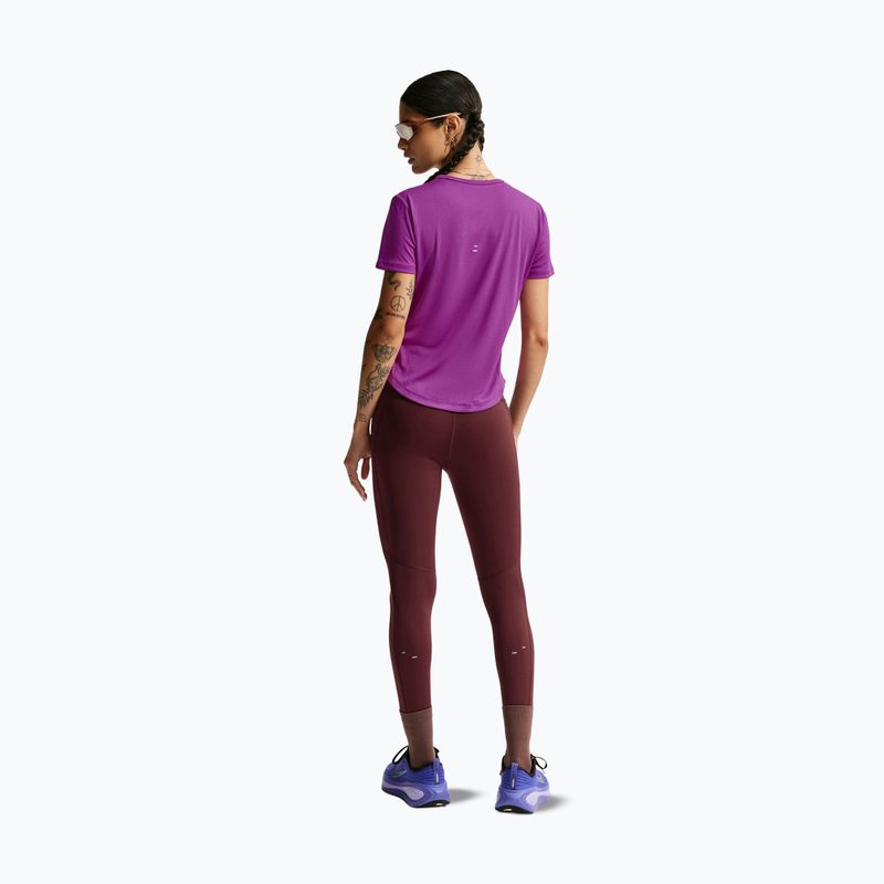 Women's running leggings Nike Tempo Swoosh Run High-Waisted 7/8 mystic dates/white 3