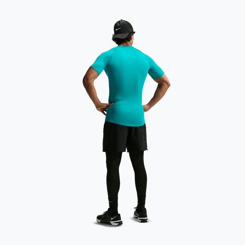 Men's training shirt Nike Pro Dri-Fit Tight SS Fitness energy/black 3