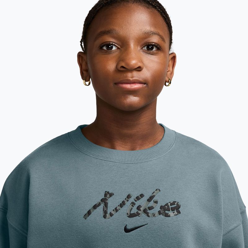 Children's sweatshirt Nike Sportswear Studio mineral slate 3