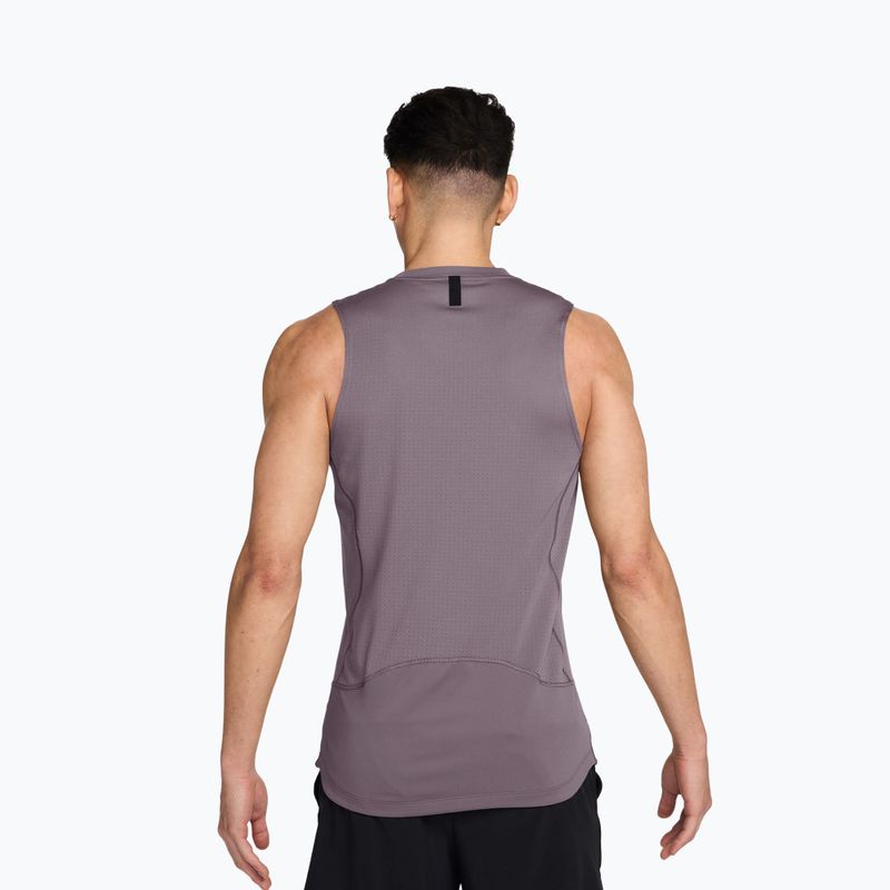 Men's training shirt Nike Pro Training Dri-Fit purple smoke/vivid purple 2