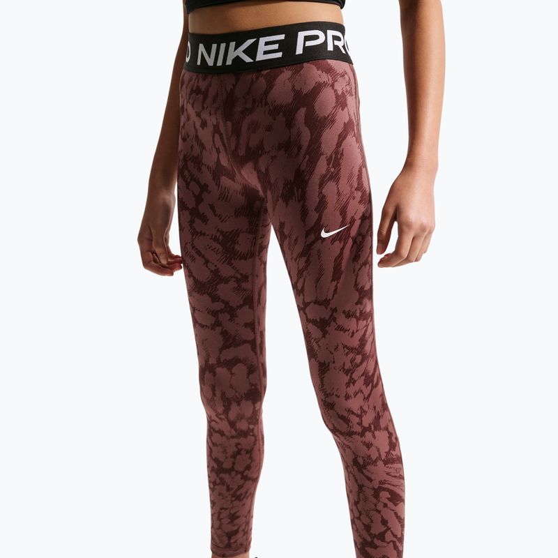 Children's leggings Nike Pro Mystic Dates/White 4