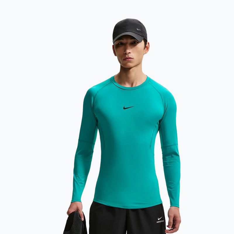 Men's training longsleeve Nike Pro Dri-Fit Tight Fitness energy/black