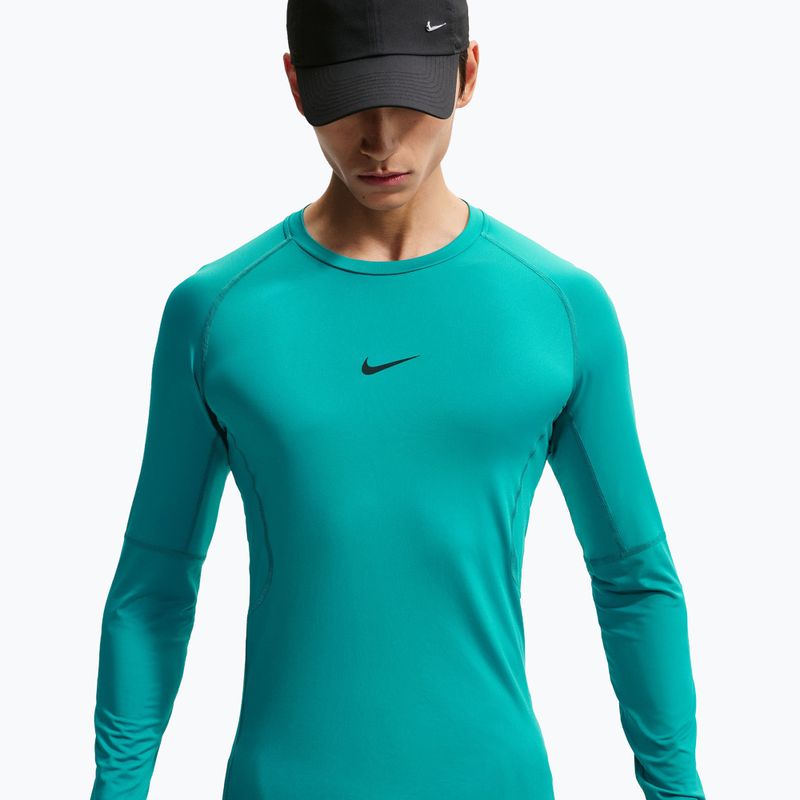 Men's training longsleeve Nike Pro Dri-Fit Tight Fitness energy/black 4
