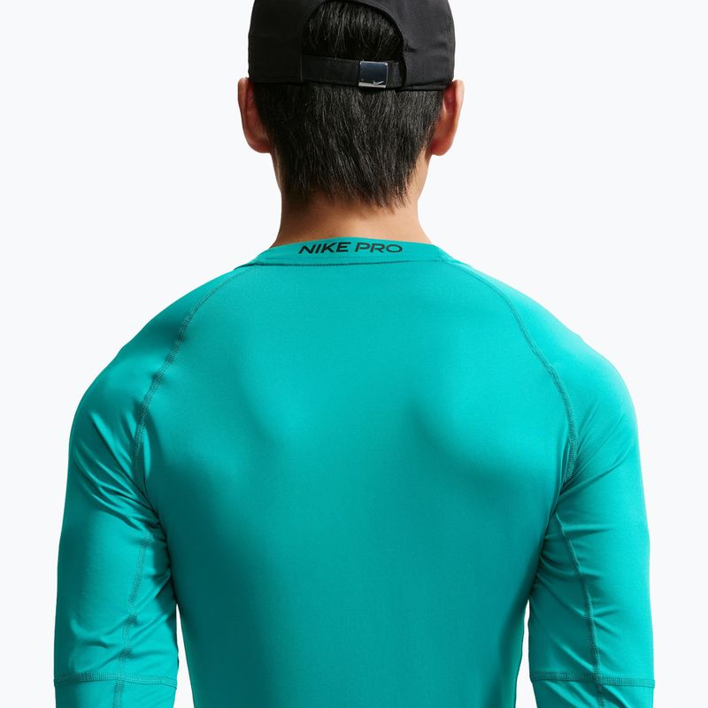 Men's training longsleeve Nike Pro Dri-Fit Tight Fitness energy/black 5