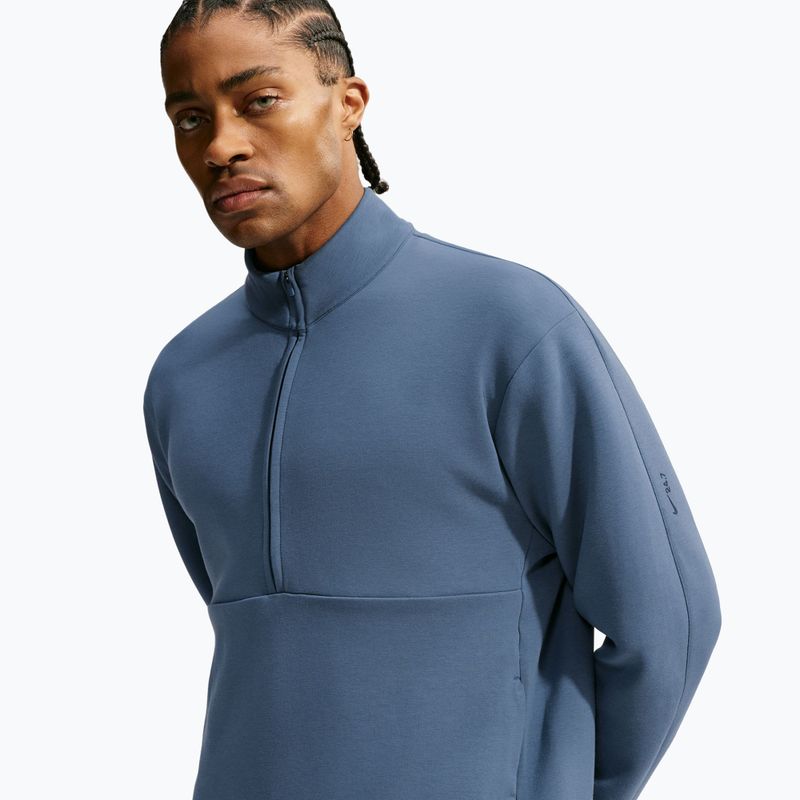 Men's training sweatshirt Nike 24.7 ImpossiblySoft New Slate/Black/Midnight Navy 4