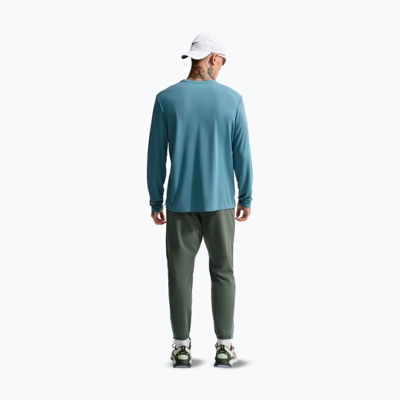 Men's running longsleeve Nike Miler Dri-Fit UV smokey blue 3
