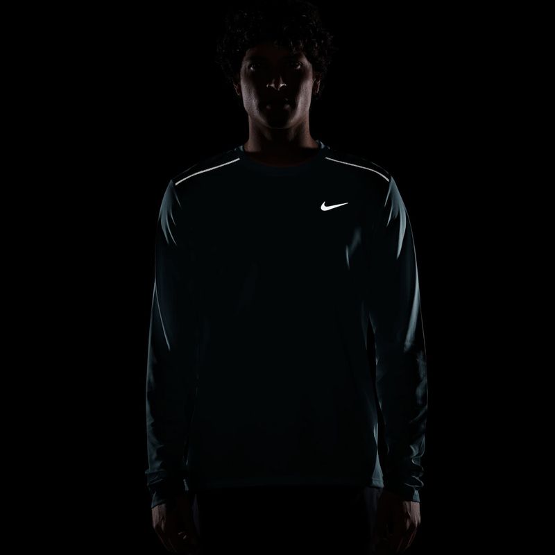 Men's running longsleeve Nike Miler Dri-Fit UV smokey blue 7