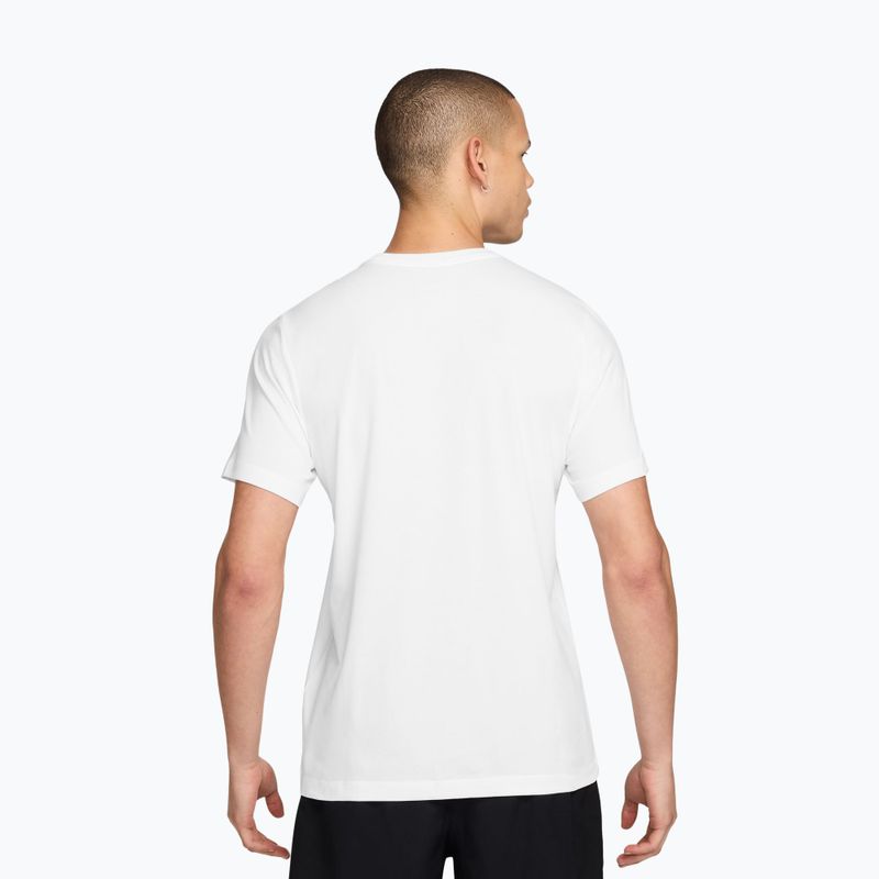 Men's running shirt Nike Dri-Fit Running T-Shirt white/mystic dates 2
