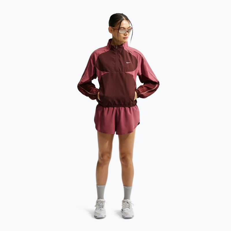 Women's running jacket Nike Tempo mystic dates/pink smoke/rust pink/peony 2