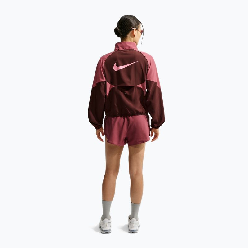 Women's running jacket Nike Tempo mystic dates/pink smoke/rust pink/peony 3